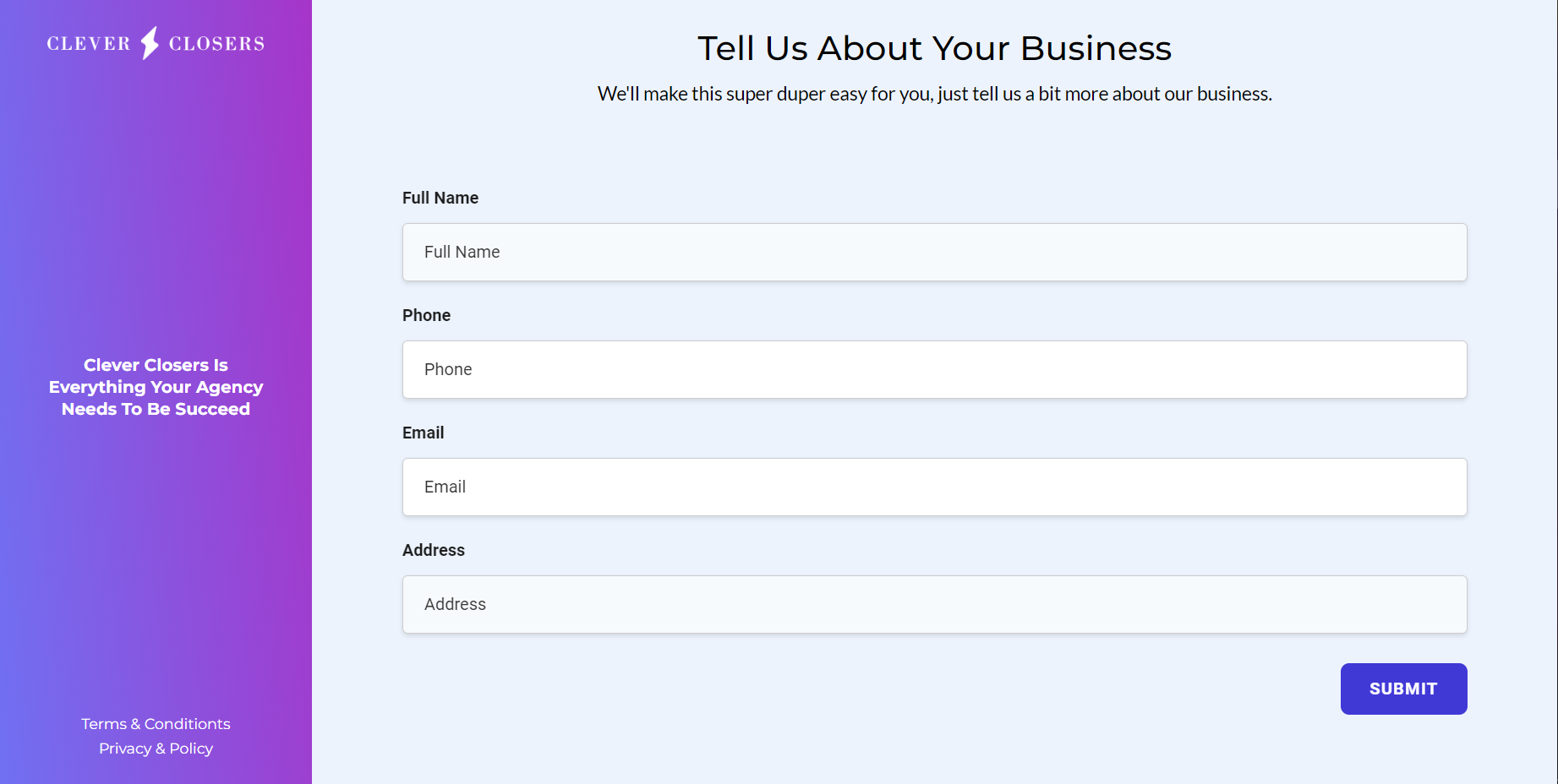 Clever Closure Survey
